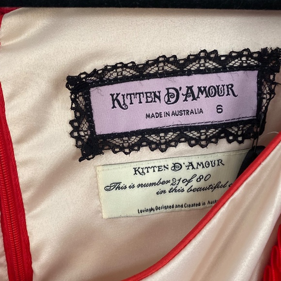 Stunning Red Lace Dress – Kitten d’Amour - Picture 2 of 6